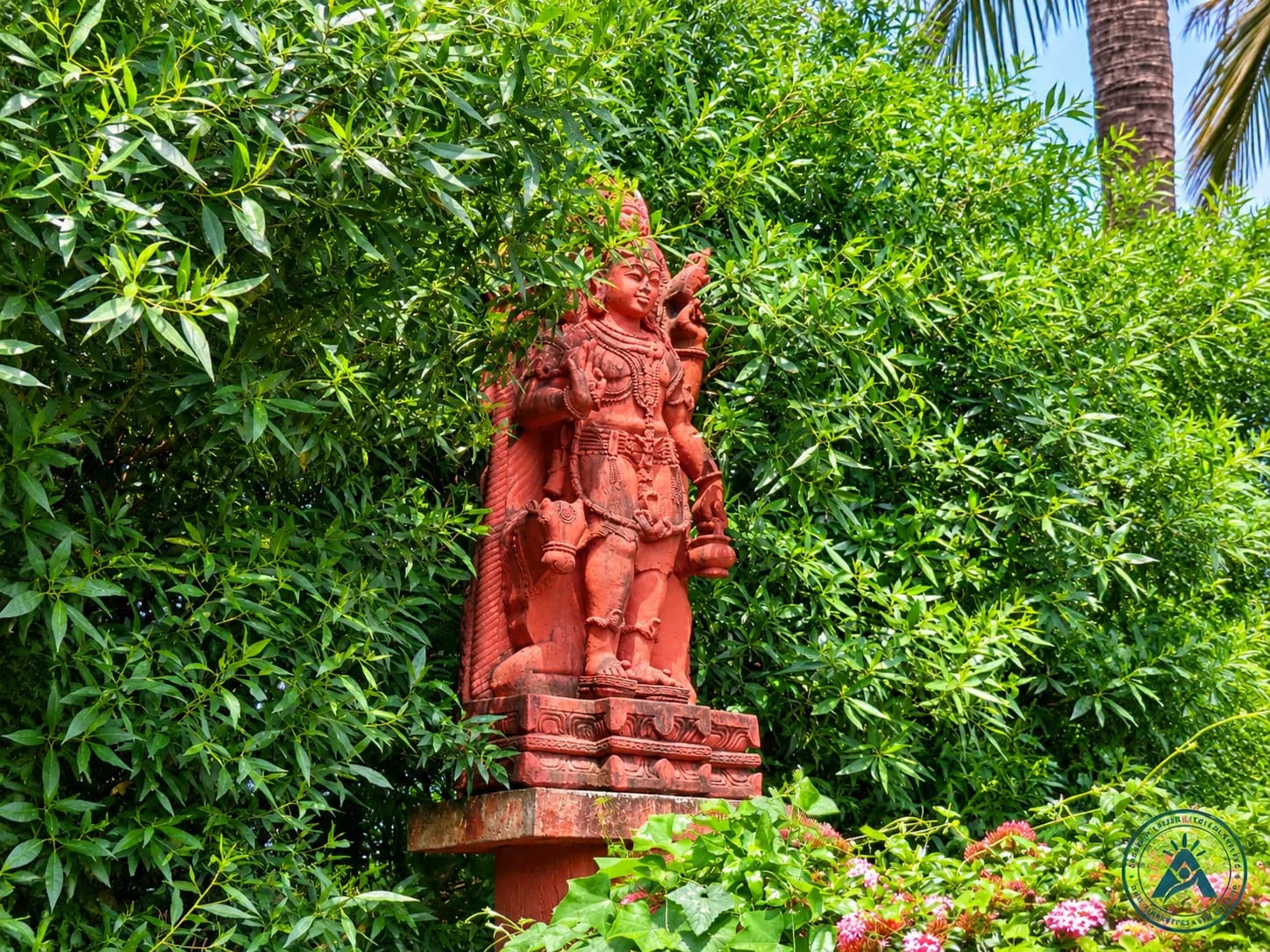 A garden detail at Aarambh