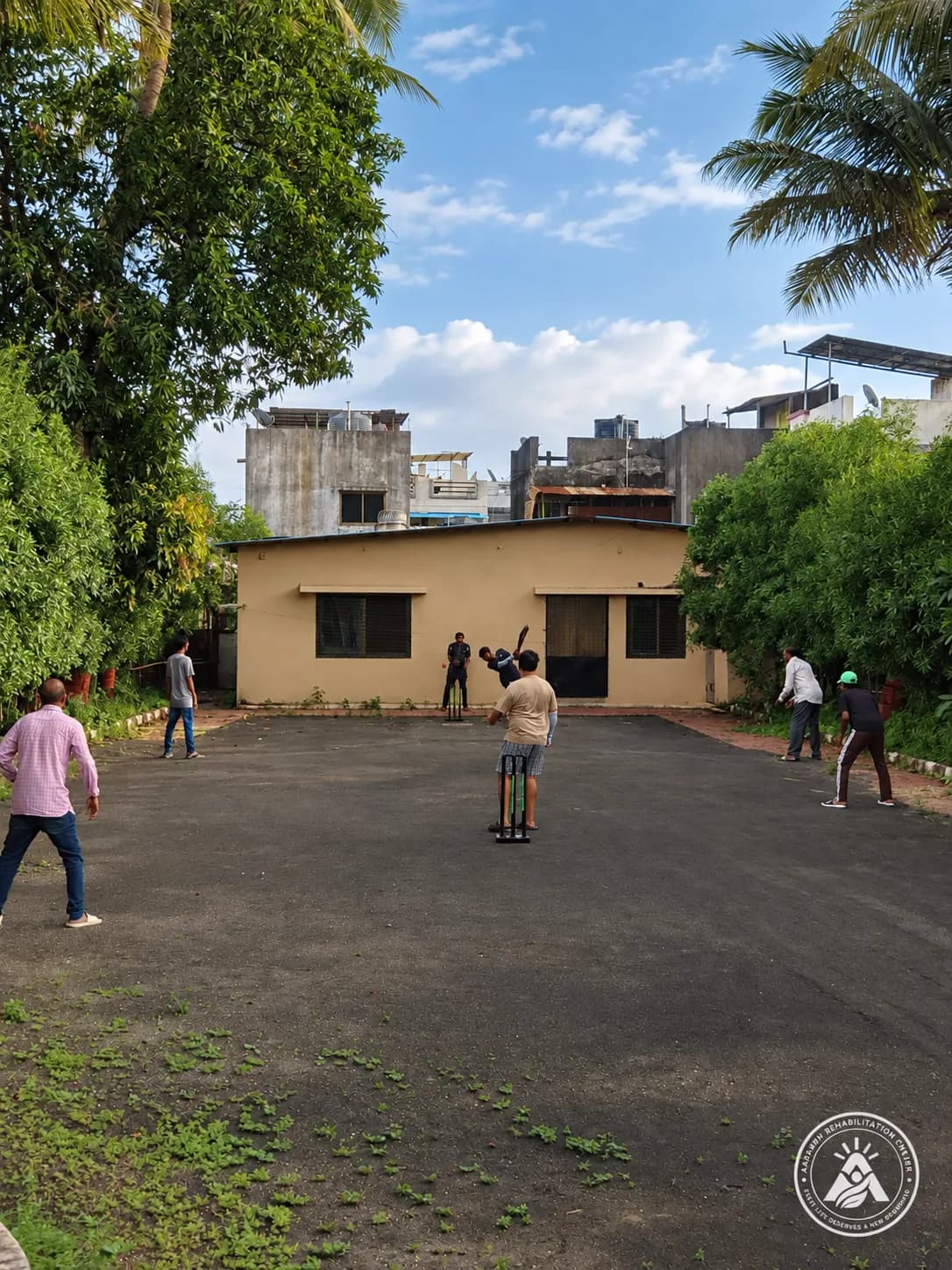 A cricket activity on the Aarambh grounds