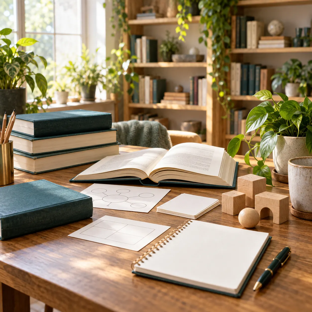 A calm space for learning and reflection